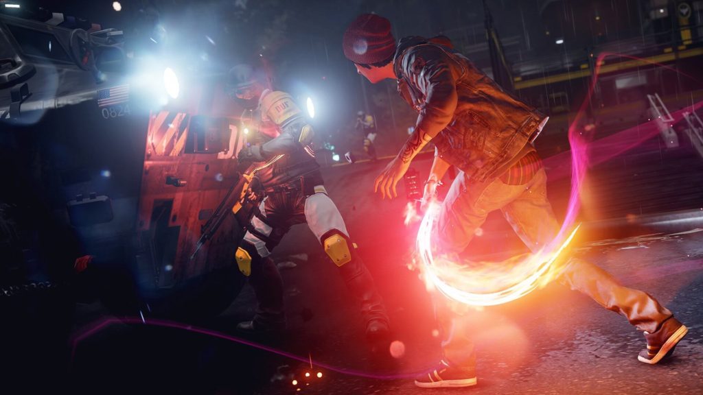 inFAMOUS Second Son PS4 Pro 4K HDR